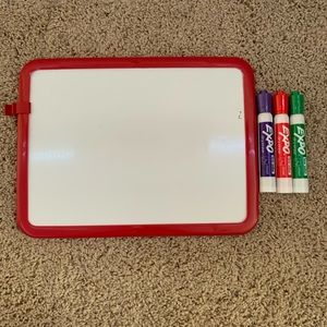 Mini white board w/ markers